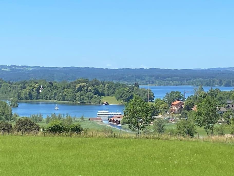 Extravagantes Ganzes Haus Am Staffelsee Зеехаузен-ам-Штаффельзее Экстерьер фото